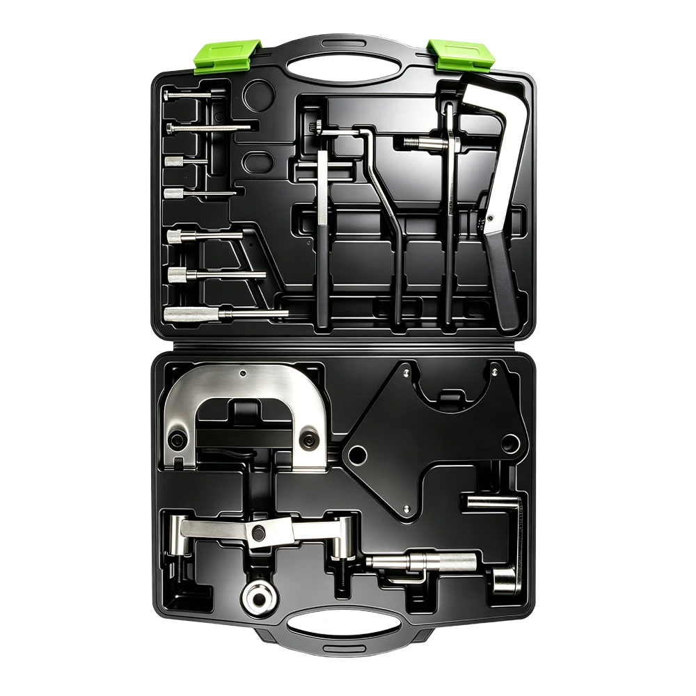 VT01198 17-piece engine timing locking tool kit for Renault petrol and diesel engines in carrying case