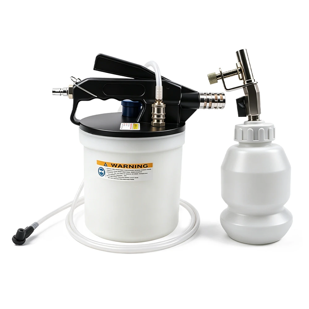 2L Vacuum Brake Bleeder Kit Pneumatic Brake Fluid Bleeding Tool 3 2l vacuum brake bleeder kit automotive brake service