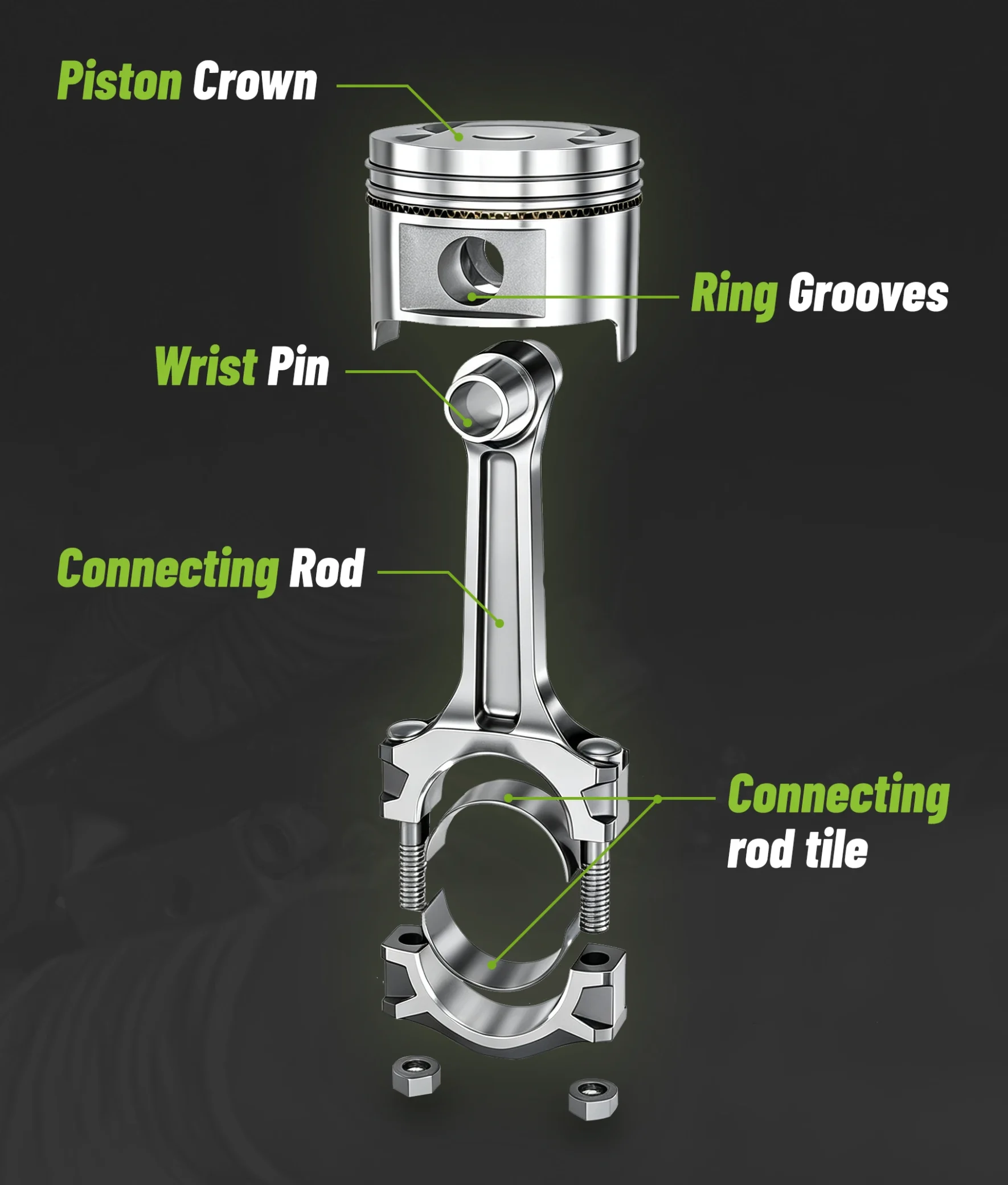 Automotive piston assembly scaled