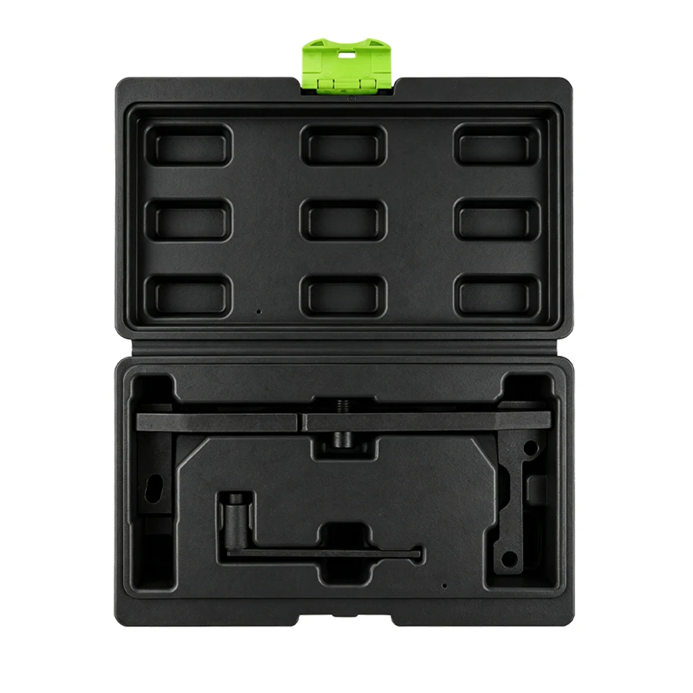 Open timing tool kit in storage case for Citroen Peugeot PSA 1.0 and 1.2 VTi petrol engines