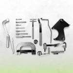 Renault camshaft setting plates crankshaft locking pins flywheel holders and timing belt tensioner tools