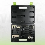 Open black case containing VT01264 camshaft locking tools / timing pins and tensioner tools for selected dCi engines