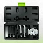 Kit de séparateur de roulements VIKTEC de 9 pièces de 30 à 50 mm présenté dans un étui de transport noir