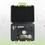 VIKTEC brake disc measuring tool kit with digital caliper, dial indicator, flexible clamp holder and protective carrying case