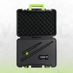 VIKTEC diesel glow plug electrode removal tool kit with threaded pulling rods, extractor adapter and protective carrying case