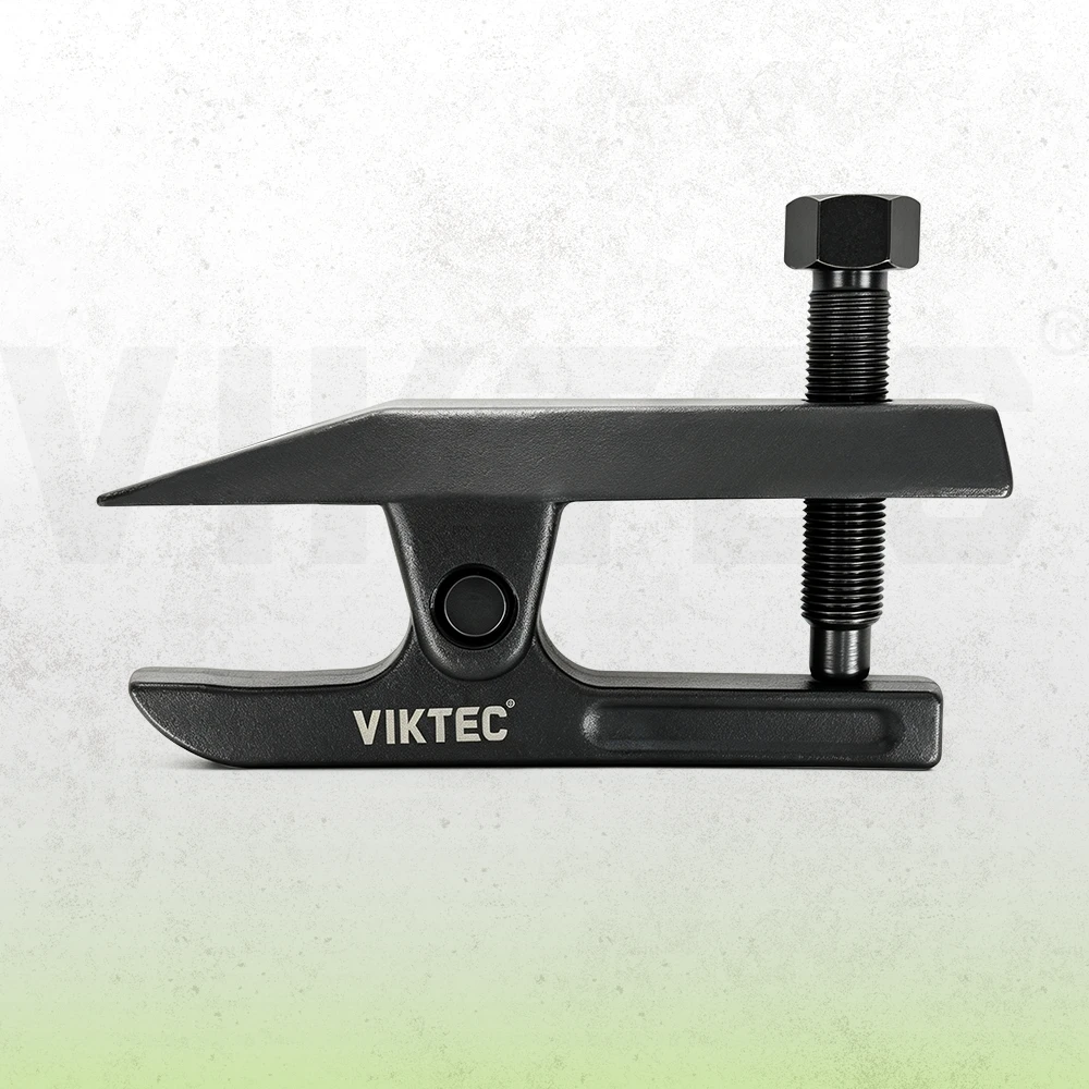 VIKTEC heavy-duty ball joint separator tool with adjustable screw mechanism for automotive suspension and steering repair