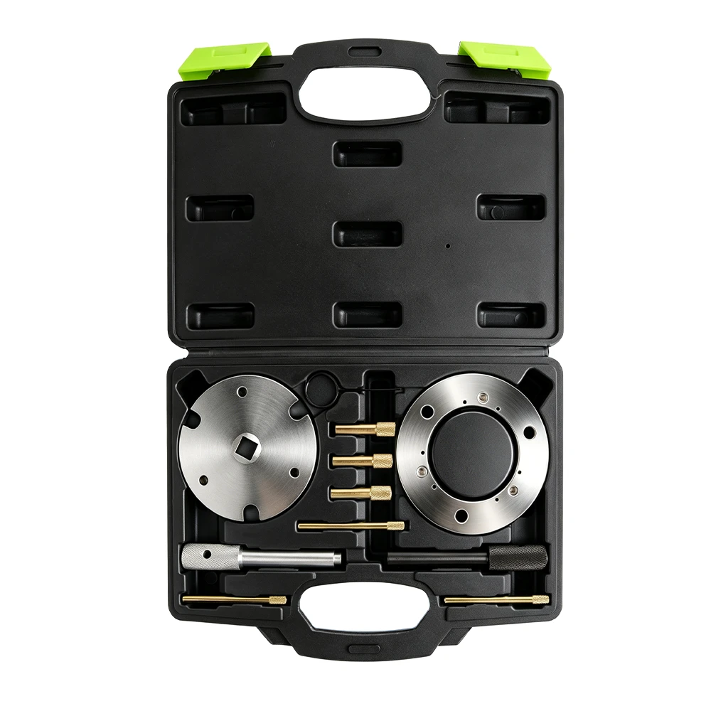 11PC Duratorq Diesel Timing & Injection Pump Tool Kit 3 VIKTEC VT01248 11PC Duratorq diesel timing and injection pump tool kit arranged in an open black blow mold case