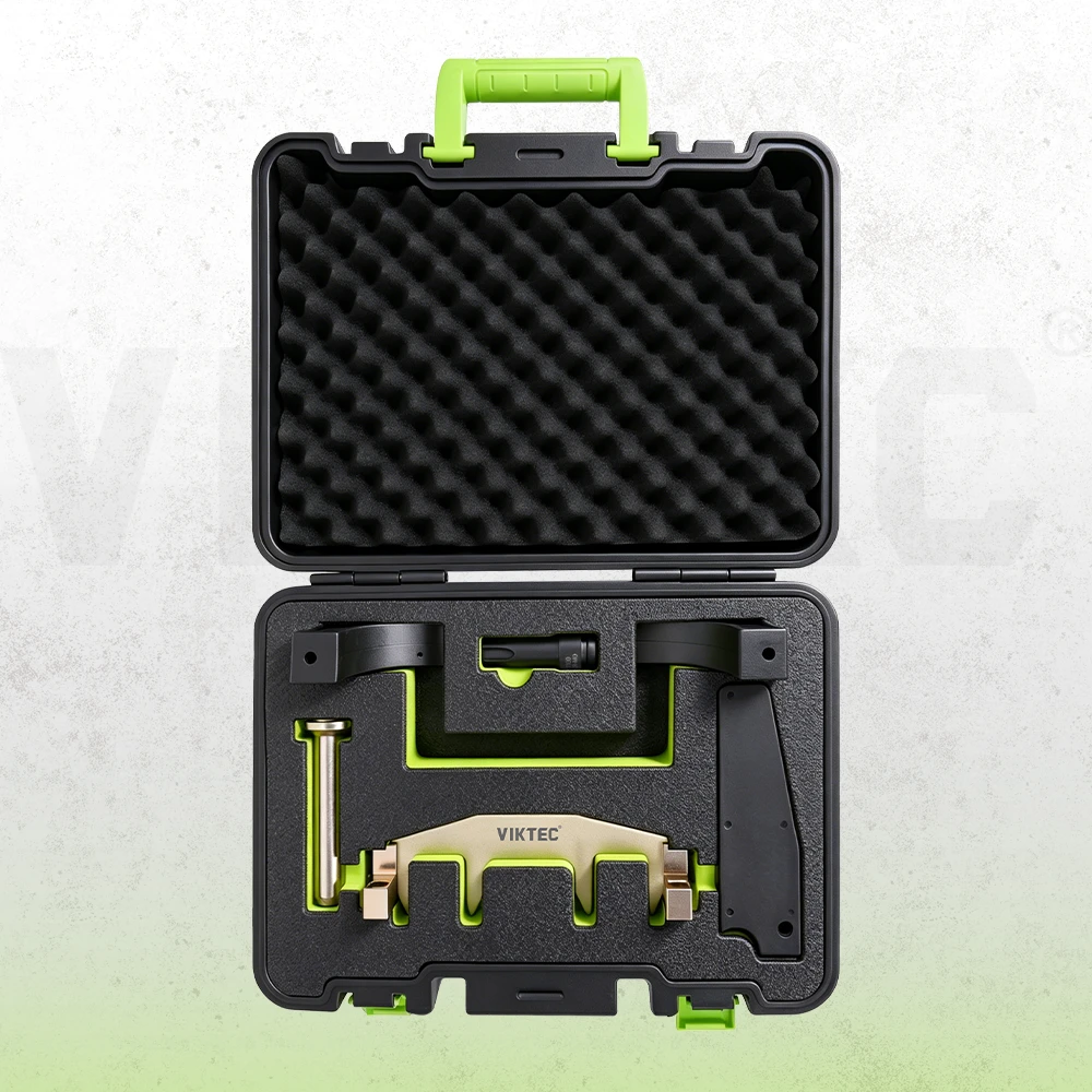 VTN1114B automotive engine timing and camshaft alignment tool set supplied in a storage case