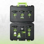 Kit de herramientas de extracción de bobinas de encendido VIKTEC con múltiples extractores de mango en T y estuche de transporte protector