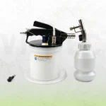 Kit de extracción y purga de líquido de frenos neumático VIKTEC con tanque de recolección, mango operado por aire, manguera y botella de recarga