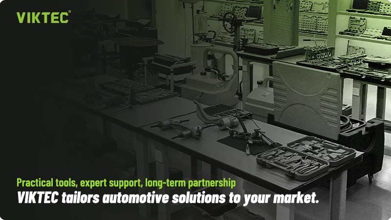 viktec automotive repair tools showroom solutions