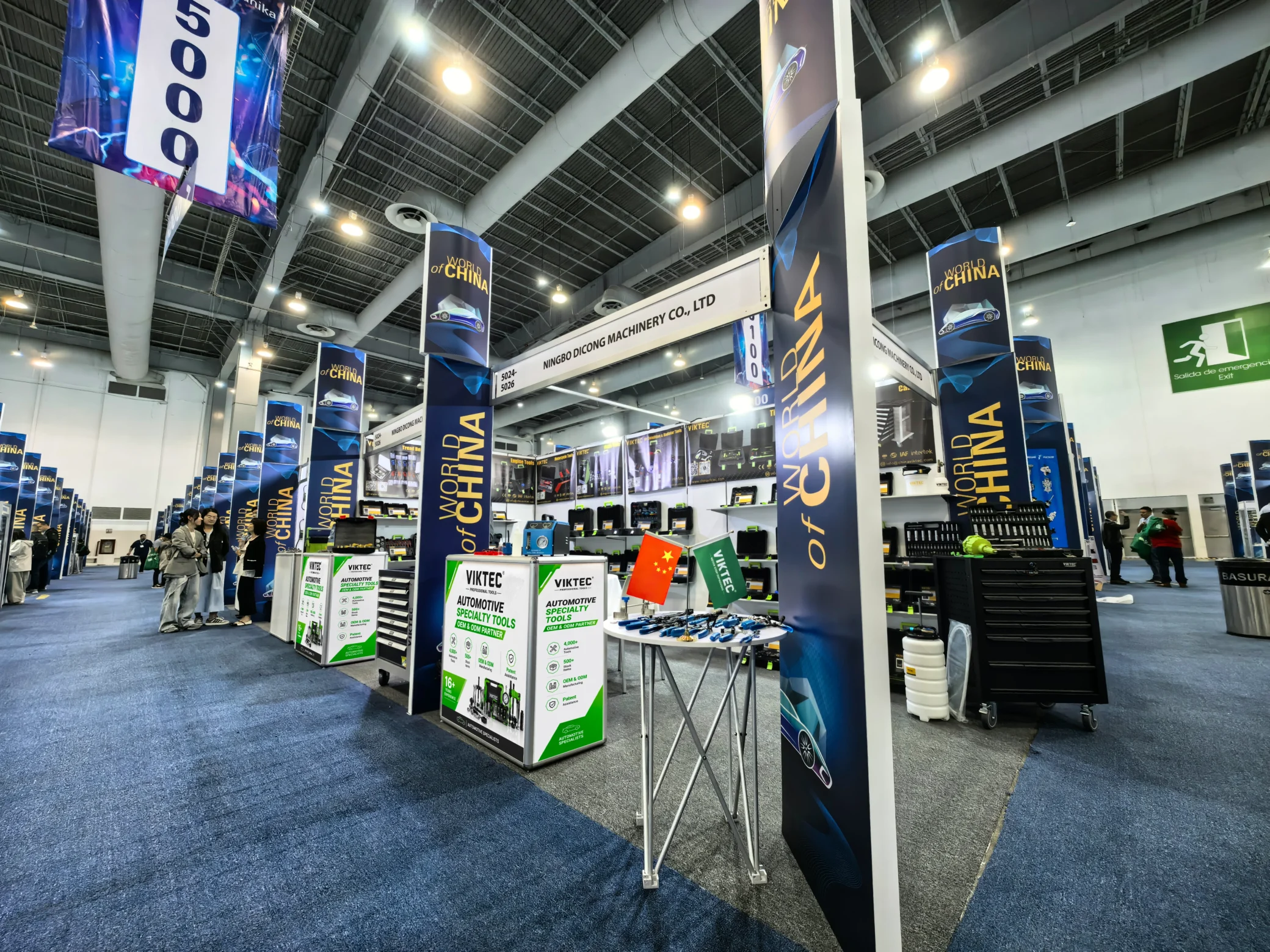 VIKTEC Is Exhibiting at INA PAACE Automechanika Mexico 2026 3 viktec ina paace automechanika mexico 2026 booth wide view scaled