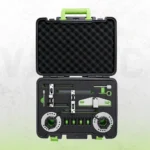 Kit d'outils extracteurs de moyeu de roue et d'arbre de transmission VIKTEC avec plaques à flasque multi-trous, barres extractrices réglables, vis de pression et mallette de transport