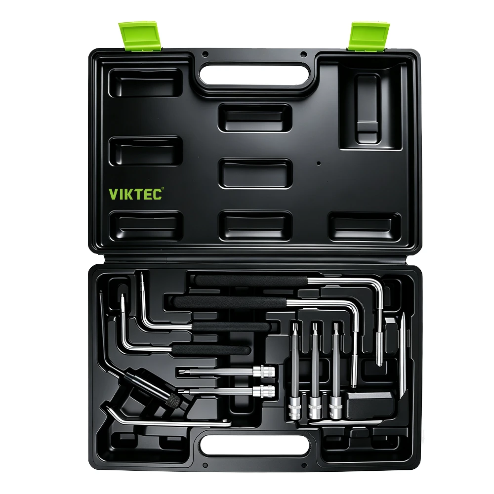 European Vehicle Steering Wheel Airbag Removal Tool Set 5 12 piece automotive air bag removal tool set with Torx bits and special removal tools for VW Audi BMW Mercedes vehicles