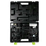 VIKTEC 17PC pneumatic air hammer and chisel set for automotive cutting separating and repair applications
