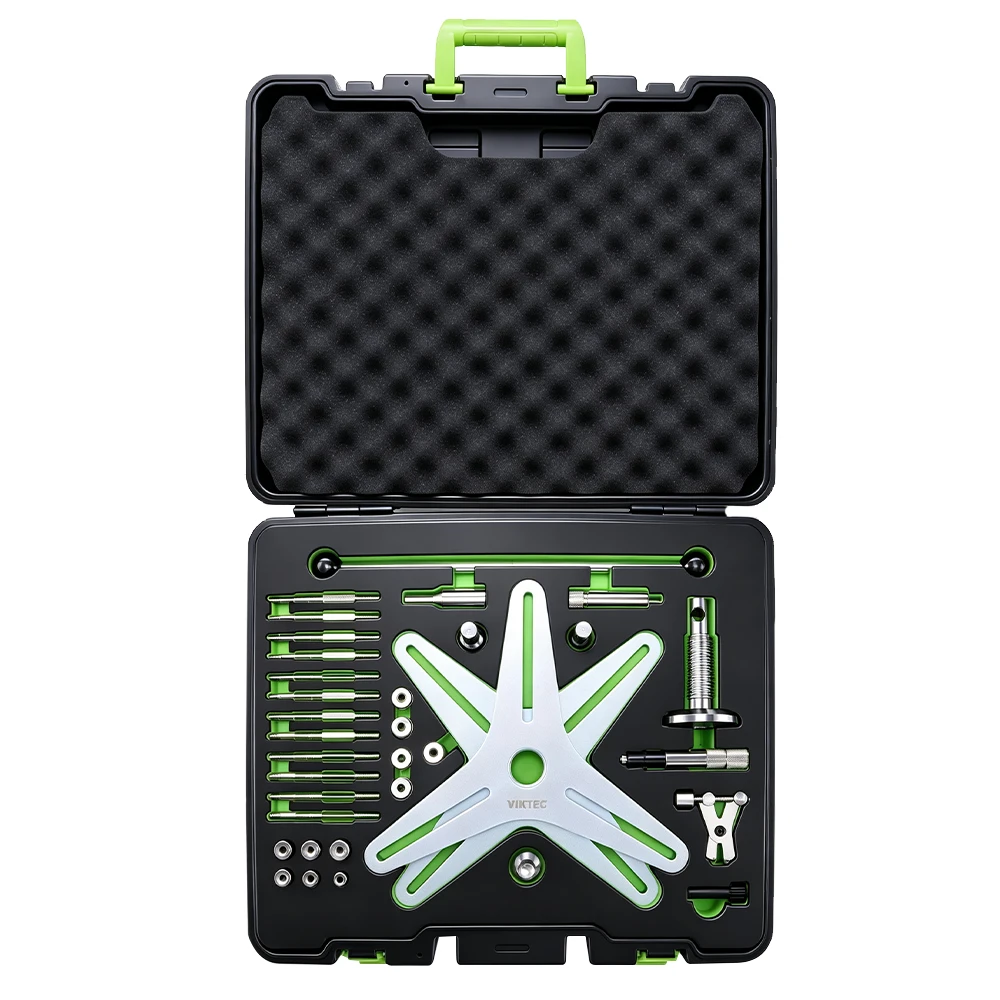 VIKTEC VT01373C 38PC universal SAC self adjusting clutch alignment and installation tool kit for clutch service