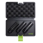 3 piece 1/2 inch drive deep impact socket set with protective sleeves for removing and installing alloy wheel nuts