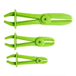 VIKTEC 3-teiliges Set flexibler Schlauch-Abklemmzangen zum Klemmen von Kraftstoff-, Kühlmittel- und Bremsschläuchen im Fahrzeugbereich
