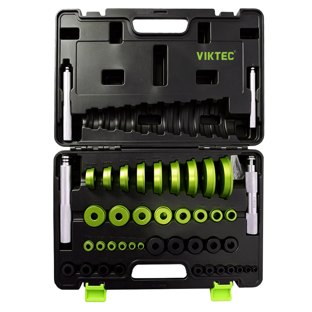 VIKTEC jeu de pose de bagues de roulement et de joints avec adaptateurs métriques et standard pour l’installation des bagues, des bagues de roulement et des joints