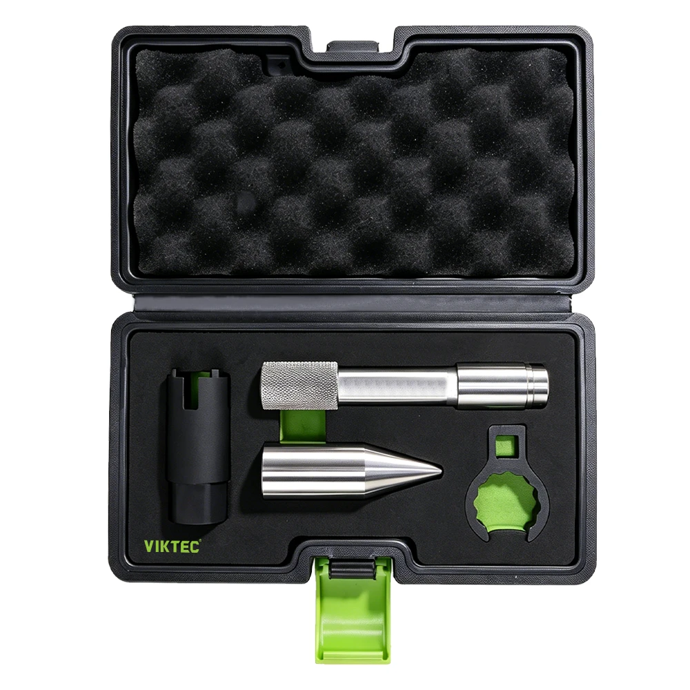 Tesla Model S X High-Voltage Cable Removal Tool Kit 3 Kit d’outils VIKTEC pour roulements et joints automobiles avec mandrin d’installation, douille spéciale, adaptateur conique et clé de service dans un étui de protection