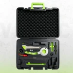 BMW and MINI B38 B48 B58 engine timing tool set with alignment fixtures, locking tools and spark plug sleeves arranged in a foam-lined storage case