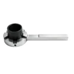 VIKTEC BMW crankshaft pulley counter holder tool for holding torsional vibration damper pulleys during loosening and tightening of pulley bolts