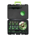 VIKTEC VT17384 hub axle puller separator tool kit for BMW, designed for removing wheel hubs and drive axles during automotive suspension and hub service.