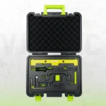 BMW N42 N46 and N46T camshaft timing tool set for installing and removing camshafts, checking timing and servicing variable camshaft timing units in a foam-lined case