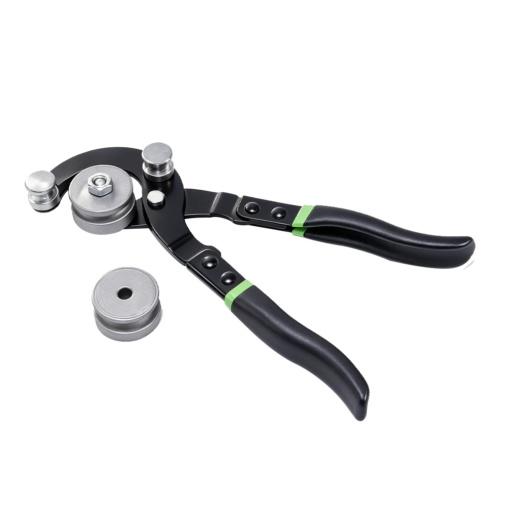 Alicate para dobra de tubos 4.7-9.5mm Ferramenta para tubo de cobre 6 Jogo de alicates para abraçadeiras de mangueira VIKTEC com cabo flexível para remoção de abraçadeiras automotivas