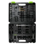 VIKTEC VT01552C broken glow plug removal tool kit for M8 and M10 glow plugs with drilling centering and extraction tools