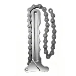 VIKTEC chain type oil filter wrench with aluminum handle for removing automotive oil filters up to 120mm diameter