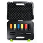 Jeu de douilles à chocs codées par couleur pour écrous de roue VIKTEC VT18085D avec douilles de protection profondes, adaptateur d’extension et mallette de transport
