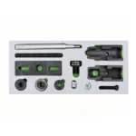VIKTEC VT18330 diesel injector puller tool kit for removing injectors from Ford 2.0 EcoBlue diesel engines during professional engine service.