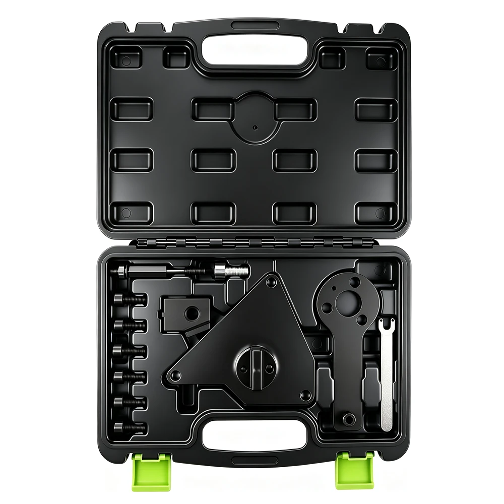 Juego de herramientas de sincronización del motor Fiat Alfa Romeo 1.4L 6 Kit de herramientas de distribución VIKTEC para motores de gasolina Fiat Alfa Romeo y Lancia 1.4 MultiAir para la alineación de la distribución del árbol de levas y el cigüeñal
