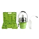 Kit pneumático VIKTEC de sangria por pressão para freio e embreagem, com adaptadores para veículos, para sangria e substituição do fluido de freio por uma única pessoa