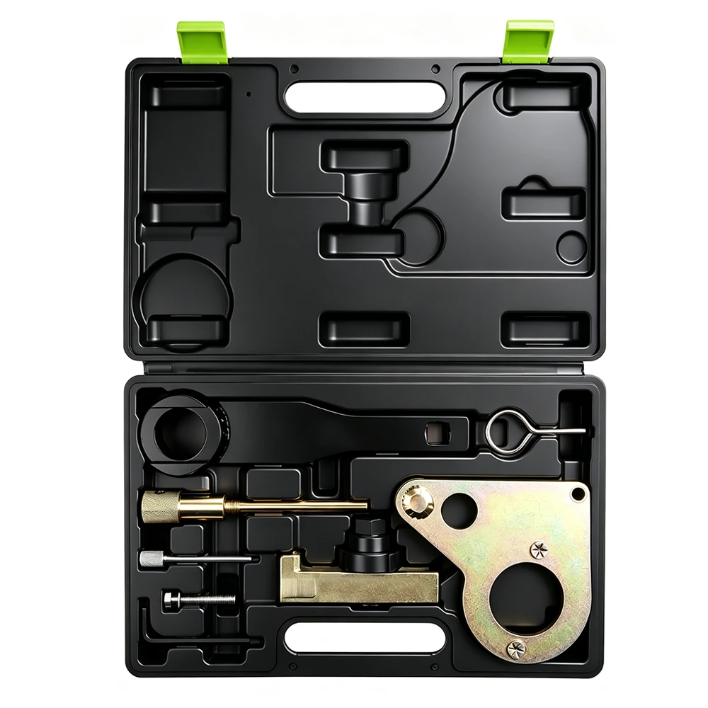 Diesel Engine Timing Tool Set for Renault Nissan Opel 1 VIKTEC engine timing tool set for Renault Nissan and Opel M9R diesel engines for camshaft crankshaft and timing chain alignment