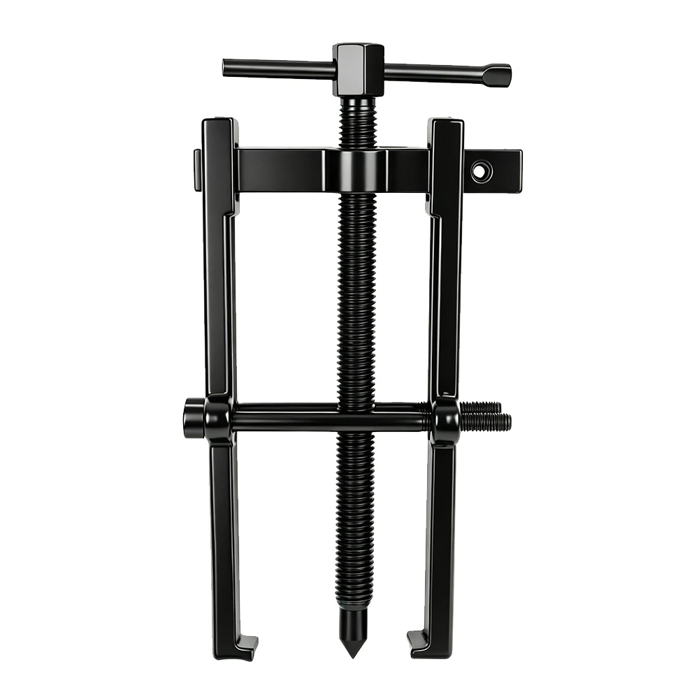 Extractor de engranajes y rodamientos de dos garras 8in 70×120mm 4 Extractor universal de dos mordazas VIKTEC VT01334E con mordazas ajustables y tornillo de empuje central para reparación automotriz