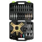 Kit de herramientas de instalación y alineación para embrague de ajuste automático SAC VIKTEC VT01373 con útil para plato de presión, adaptadores de centrado y maletín de transporte