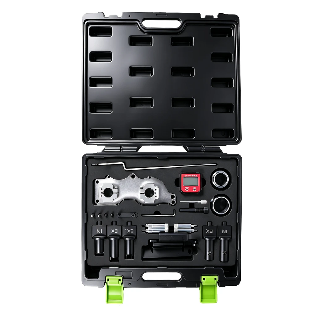 VIKTEC VT19842H VAG 1.0 1.2 1.4 1.5 TSI engine timing tool set with digital inclinometer for Audi VW Seat Skoda EA211 engines