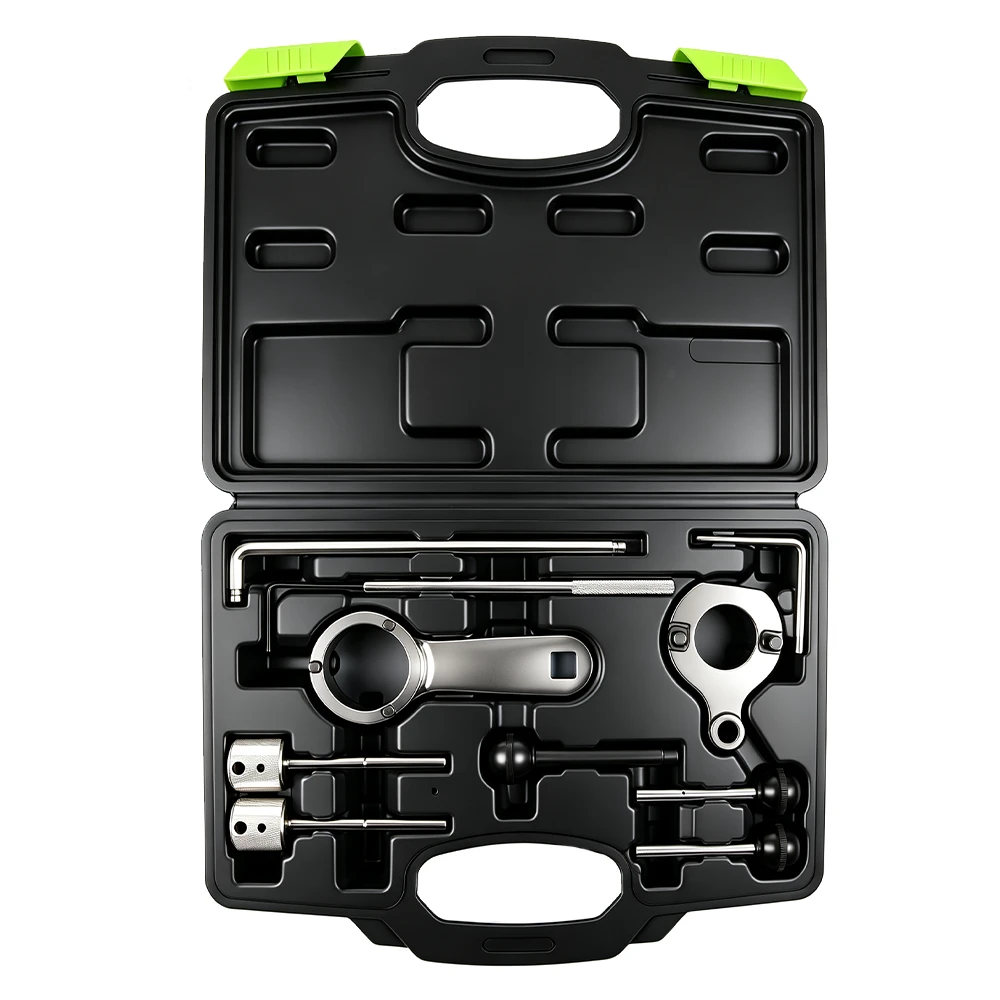Juego de herramientas de sincronización para motor diésel VAG CR-TDI 7 Kit de herramientas de distribución del motor VIKTEC para motores diésel VW Audi Seat y Skoda 1.4 1.6 y 2.0 TDI CR para el servicio del árbol de levas del cigüeñal y la correa de distribución