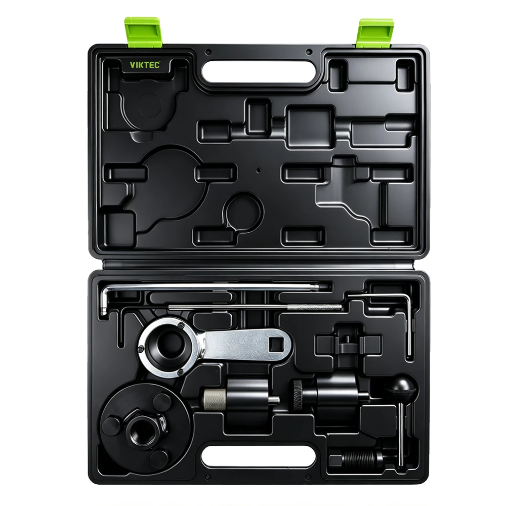 Engine Timing Belt Service Tool Kit 5 VIKTEC VT01696 engine timing tool set for VW Audi Skoda Seat VAG 1.6L and 2.0L TDI common rail diesel engines