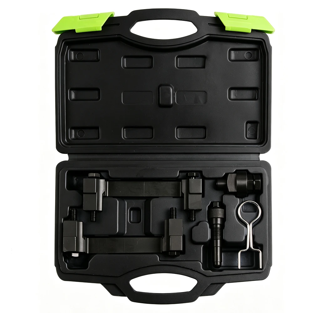 Jeu d'outils de calage moteur Audi VAG V6 V8 V10 2 Jeu d’outils de calage moteur VIKTEC pour moteurs Audi V6, V8 et V10 à chaîne, avec outils de blocage de l’arbre à cames, du vilebrequin et du tendeur de chaîne