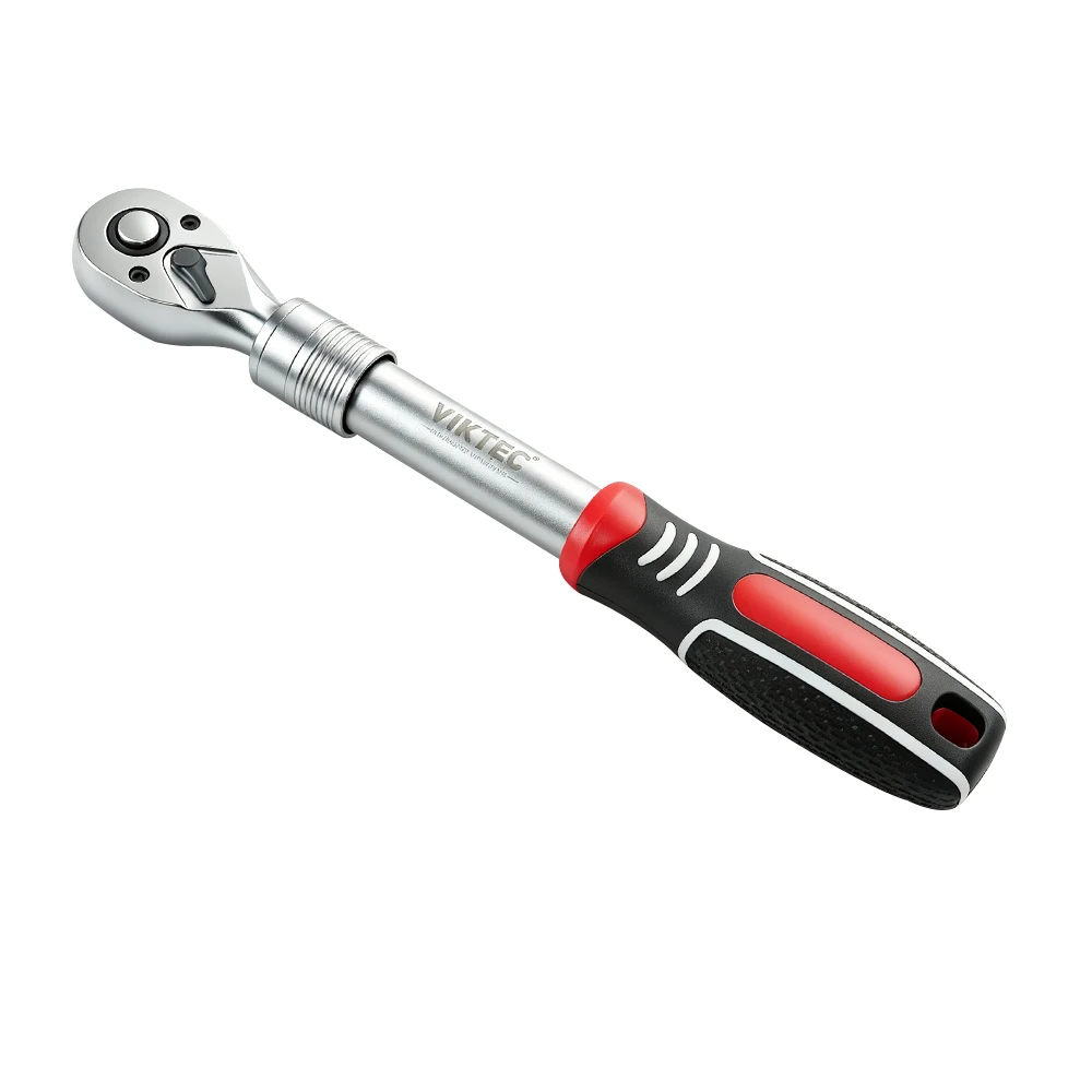 3/8 Drive Extendable Ratchet Wrench 2 VIKTEC 1 4 Inch Drive Ratchet Wrench 1