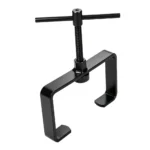 VIKTEC adjustable clutch spring compressor tool with T-handle pressure screw for compressing clutch assemblies from 125mm to 155mm.