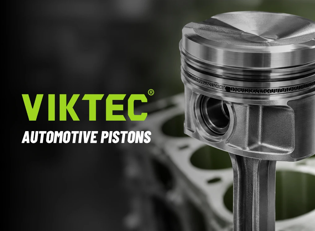 VIKTEC automotive engine piston for professional engine repair, replacement and aftermarket applications