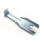 VIKTEC metal automotive trim and fastener removal tool with forked pulling end and angled pry tip on a white background.