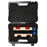 Open foam-lined case containing camshaft locking and alignment tools for Mercedes-Benz M270 and M274 petrol engines.
