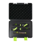 VIKTEC VT20333 3PC screwdriver set with slotted and Phillips screwdrivers plus voltage tester for electrical and automotive maintenance.