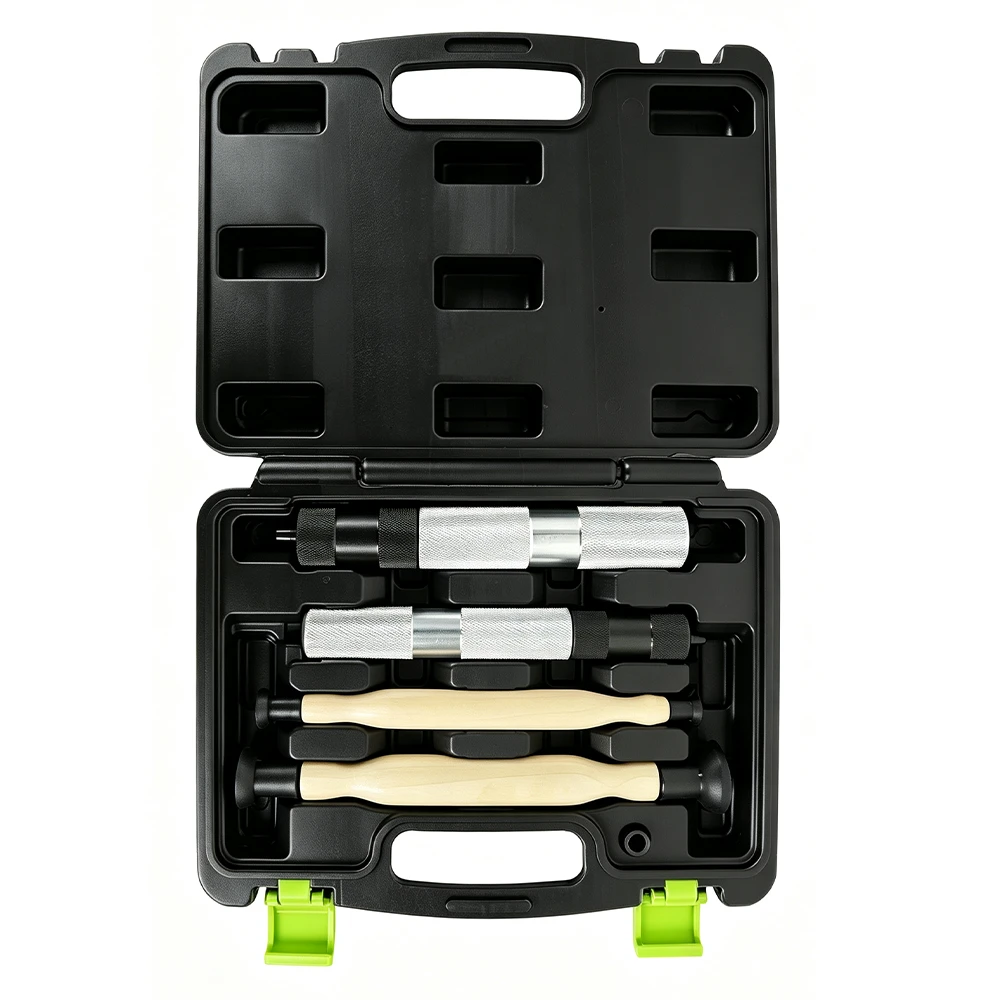 4PC Valve Spring Keeper Remover & Installer Tool Set 1 VIKTEC VT18899B 4PC valve spring keeper remover and installer tool set for removing and installing valve collets and keepers during cylinder head and engine valve service.
