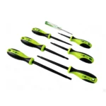 VIKTEC VT19172 7PC slotted and Phillips screwdriver set with voltage tester and ergonomic non-slip handles for automotive and workshop maintenance.